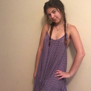 lightly used blue urban outfitters dress